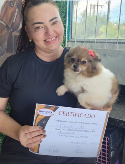 Aluna certificada Ban'Pet