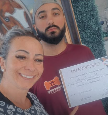 Aluno certificado Ban'Pet